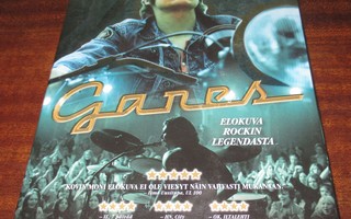 Ganes Elokuva rockin legendasta dvd