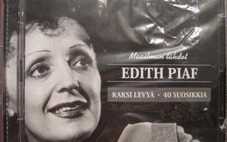 EDITH PIAF 40 SUOSIKKIA CD MAAILMAN TÄHDET