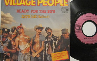 Village People Ready For The 80's 7" sinkku Saksalainen
