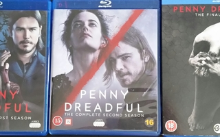 Penny Dreadful: Kaudet 1+2+final season -Blu-Ray