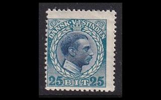 Tanskan Länsi-Intia 53 * Christian X 25 bit (1915)