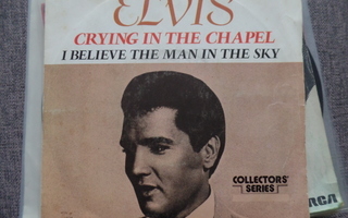 ELVIS PRESLEY/CRYING IN THE CHAPEL 7" KUVAKANNELLA
