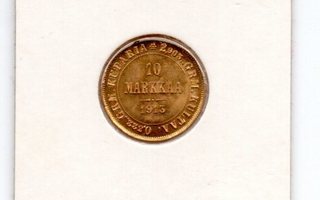 Suomen suuriruhtinaskunta 10mk 1913  kultaa  (KL9)
