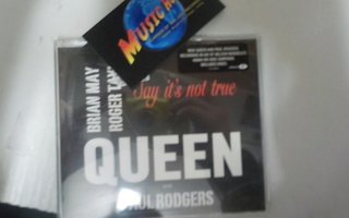 QUEEN AND PAUL RODGERS - SAY IT'S NOT TRUE CDS