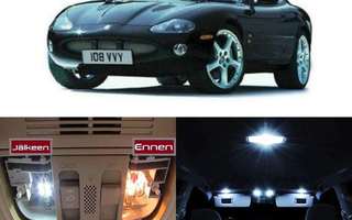 Jaguar XK8/XKR (Coupe) Sisätilan LED -muutossarja 6000K