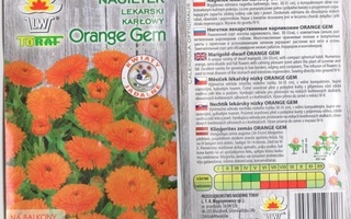 Kehäkukka "Orange Gem" siemenet