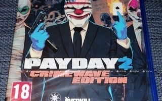 Payday 2 Crimewave Edition Ps4 Playstation 4 Uusi