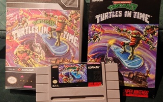 Turtles 4 -  Turtles in Time SNES-USA