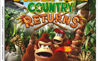 Donkey Kong Country Returns Wii (Käytetty)