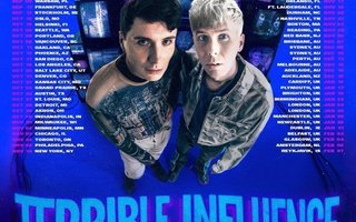 Dan and Phil - TERRIBLE INFLUENCE TOUR Liput 2 kpl