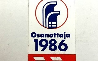Finlandia hiihto 75 km tarra 1986