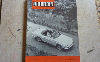 Moottori  6/7-63  Peugeot 404