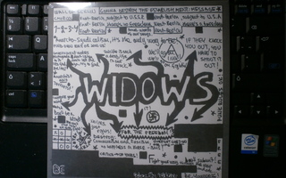 WIDOWS Wall of Berlin EP7". T.B.WIDOW. MINT.