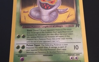 Dark Arbok - Rare 19/82 Team Rocket Pokemon