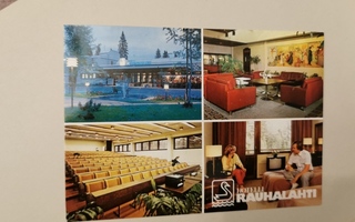 Hotelli  Rauhalahti, Kuopio, kulkenut postikortti