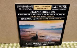 Sibelius:Symphony No.5/En Saga-Osmo Vänskä CD