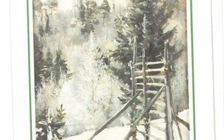 Akseli Gallen-Kallela Winter Landscape
