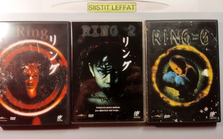 (SL) 3 DVD) RING (RINGU-TRILOGIA) SUOMIKANNET