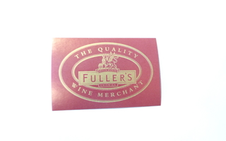 TT-etiketti Fuller's - The Quality Wine Merchants