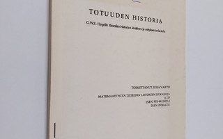 Pekka Kalli : Totuuden historia : G. W. F. Hegelin filoso...