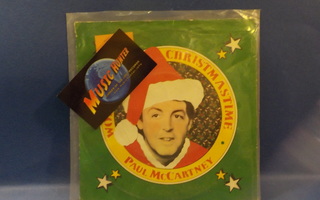 PAUL MCCARTNEY - WONDERFUL CHRISTMASTIME EX+/EX SWE -79 7"