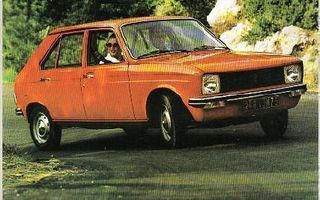 Peugeot 104 -esite, 1976