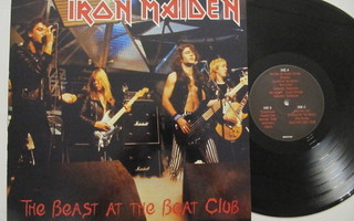 Iron Maiden The Beast at the Boat Club 2*LP juliste
