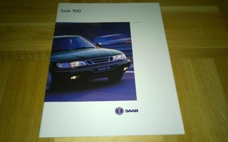 Esite Saab 900 NG 1994 , uusi sukupolvi, sis. myös Turbo