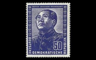 DDR 288 ** Saksalais-kiinalainen ystävyys, Mao 50 Pf (1951)