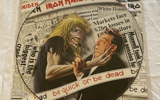Iron Maiden – Be Quick Or Be Dead (RARE PICTURE 12" maxi-si)