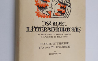 Francis Bull : Norsk litteraturhistorie: Norges litteratu...