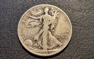 USA Walking Liberty Half Dollar 1943