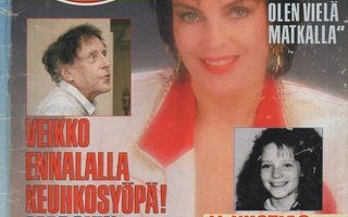 Nykyposti n:o 6 1990 Paula. Miss Suomi. Pirjo. Marskin adjut