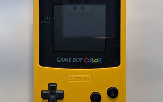 Gameboy Color Keltainen konsoli (L) GBC (Käytett