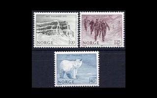 Norja 709-11 ** Svalbard 1925-1975 (1975)