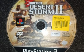 PS2 Conflict Desert Storm II videopeli L