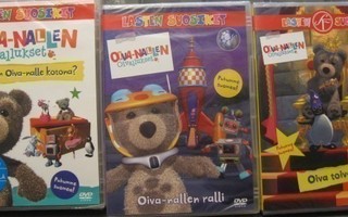 OIVA-NALLEN OIVALLUKSET DVD X 3