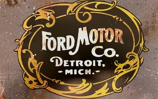 Kyltti Ford Motor
