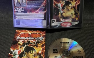 Tekken 5 Platinum - Nordic PS2 CiB