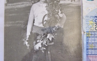 VANHA Valokuva Juoksija Oiva Ekholm 1930-l