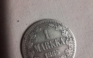 1 markka 1865