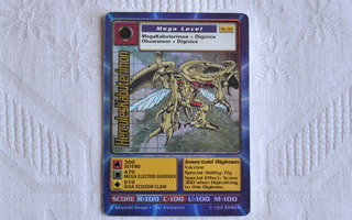 HerculesKabuterimon - Digimon kortti v.1999