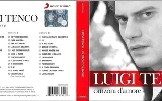 Luigi Tengo Canzoni Dámore 3 CD uudenveroinen Mint
