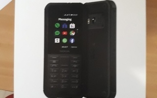 Nokia 800 Tough matkapuhelin (musta) uusi