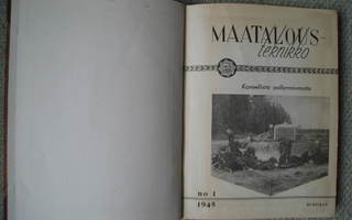 Maatalousteknikko 1945-46