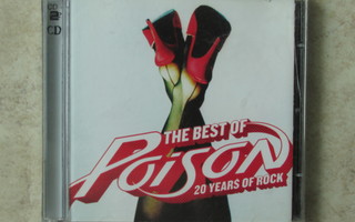 Poison - The best of 20 years of rock,  CD + DVD.