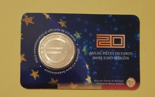 Belgia 2.5€ coincard EMU 20v(Fr), 2022