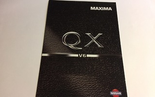 Myyntiesite - Nissan Maxima QX V6 - 1/1995