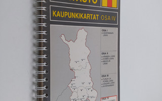 Suomen katukartasto 4 : Keski-Suomen lääni, Kuopion lääni...
