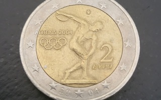2€ Kreikka, Ateenan Olympialaiset
